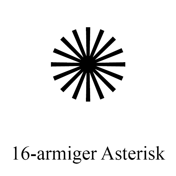 Asteriske (Typoschmuck)